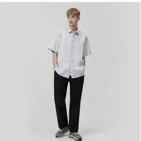 [BUNJANG] Giordano Straight Easy Pants (L) / 지오다노 스트레이트 이지 팬츠 L