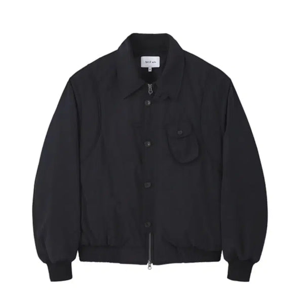 [BUNJANG] Artifcts Solid Pocket MA1 Black XL / 아트이프액츠/솔리드포켓ma1블랙/XL