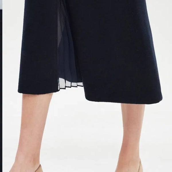 [BUNJANG] Time Pleated Knit Skirt / 타임 플리츠 니트 스커트(새상품)