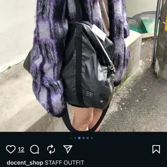 [BUNJANG] Yoshida Porter Girl 2-Way Shoulder Bag / 요시다 포터걸 2way 숄더백