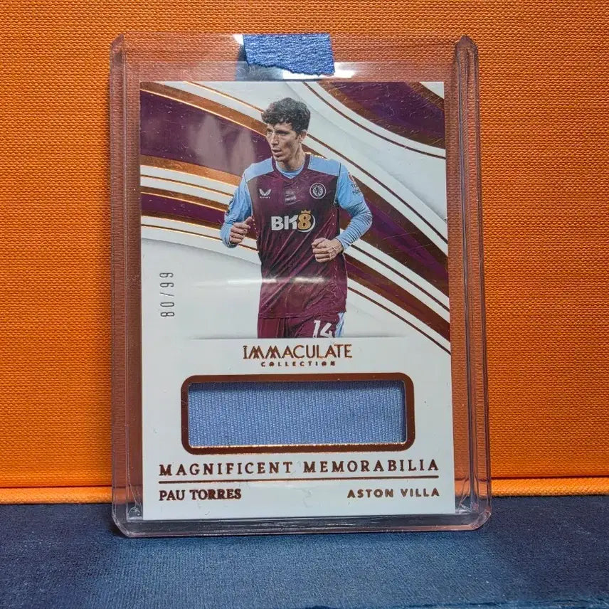 [BUNJANG] Pau Torres Immaculate Relic 99 Limited Edition Card / 파우 토레스(Pau Torress) 임마큘레이트 렐릭