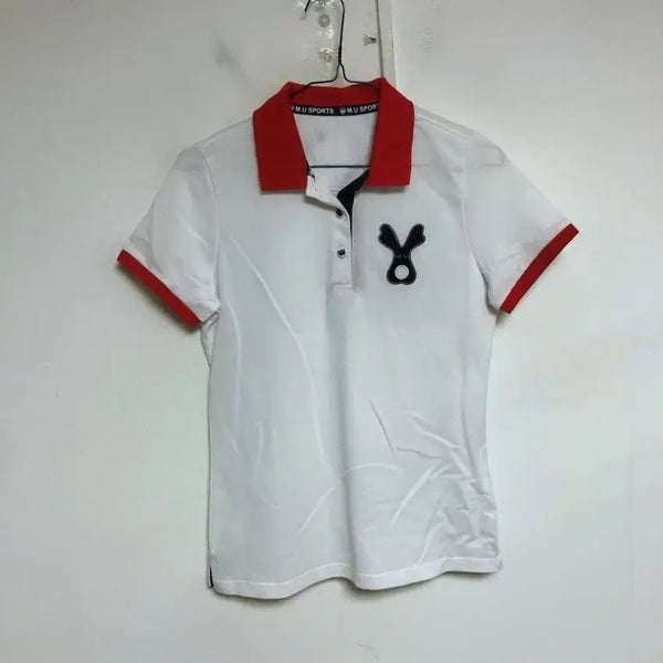 [BUNJANG] M.U. SPORTS Women's Short-Sleeve T-Shirt Size 55 / 엠유스포츠 여성 반팔티 90S 55호@9917