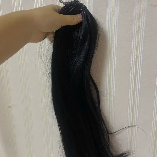 [BUNJANG] Black Hair Extensions / 붙임머리 블랙