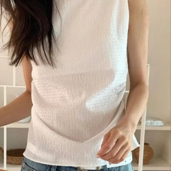 [BUNJANG] After Monday Sleeveless Blouse / 에프터먼데이 블라우스 나시