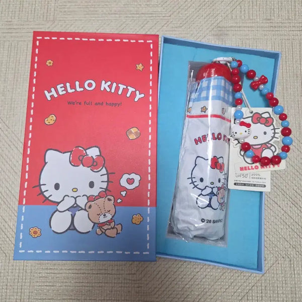 [BUNJANG] Sanrio Official Hello Kitty UV Protection Parasol (2 Designs) / 산리오 정품 키티 자외선차단 양우산 새상품 2종