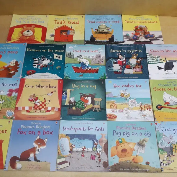 [BUNJANG] Usborne Phonics Readers Series (19 Books) / Usborne Phonics Readers 시리즈