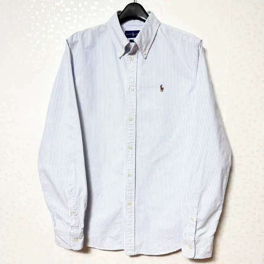[BUNJANG] Polo Ralph Lauren Women's Striped Shirt / [M,95]폴로 여성 스트라이프 셔츠 남방