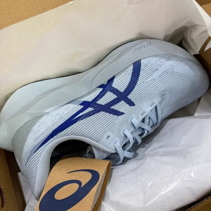 [BUNJANG] Asics NovaBlast 6 Running Shoes Light Blue 275 / [새상품]아식스 노바블라스트6 275 런닝화 라이트 블루