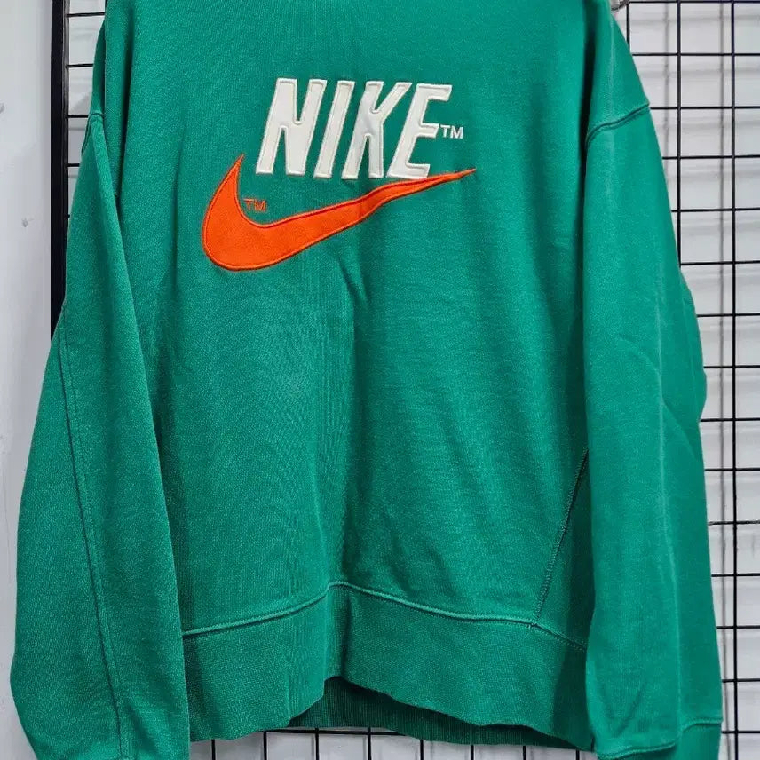 [BUNJANG] Nike Sportswear Trend Crew Sweatshirt Green XL / 105XL 나이키 스포츠웨어 트렌드 크루 맨투맨.그린.