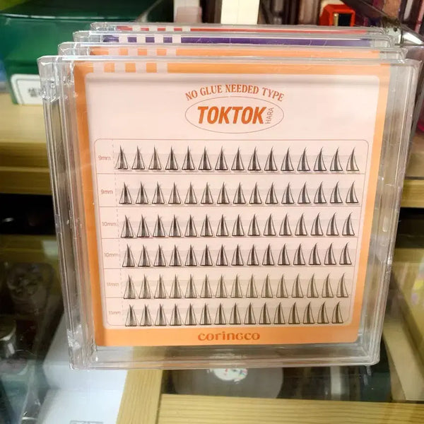 [BUNJANG] Corineco Tok Tok Hara No-Glue Bold Eyelashes / 코링코 톡톡하라 노글루 속눈썹 볼드