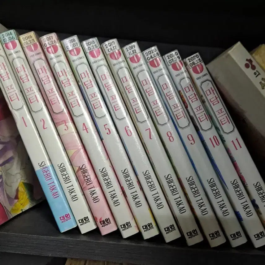 [BUNJANG] Madam Petit Complete Set Volumes 1-11 Used Manga / 마담 프티 1~11권 세트 중고만화책 안전프로상점