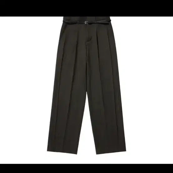 [BUNJANG] STU Kriz Double Belted Slacks M / 구매) stu 크리즈 더블 벨티드 슬랙스 m