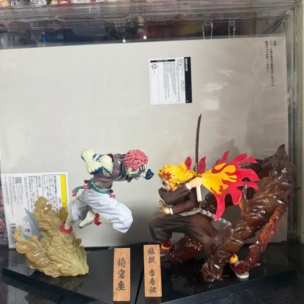 [BUNJANG] Demon Slayer Ichiban Shoji B Prize Kyojuro Rengoku & C Prize Akaza Figures / 귀멸의칼날 이치방쿠지 B상 렌고쿠 & C상 아카자 피규어