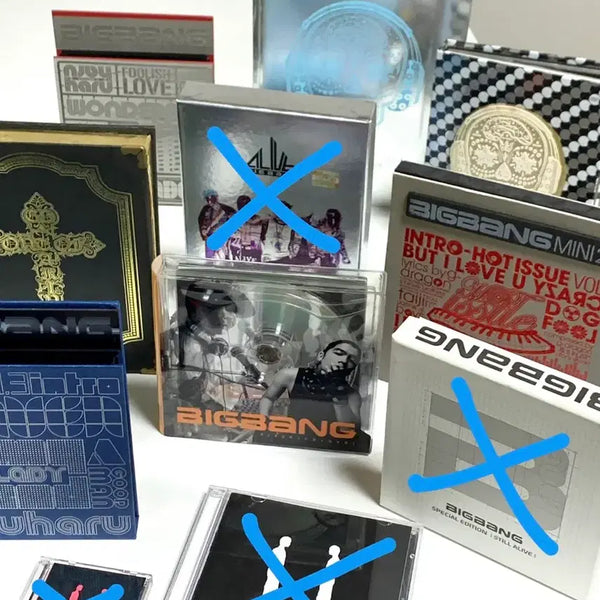 [BUNJANG] BIGBANG Studio Albums and Concert DVDs / 빅뱅앨범