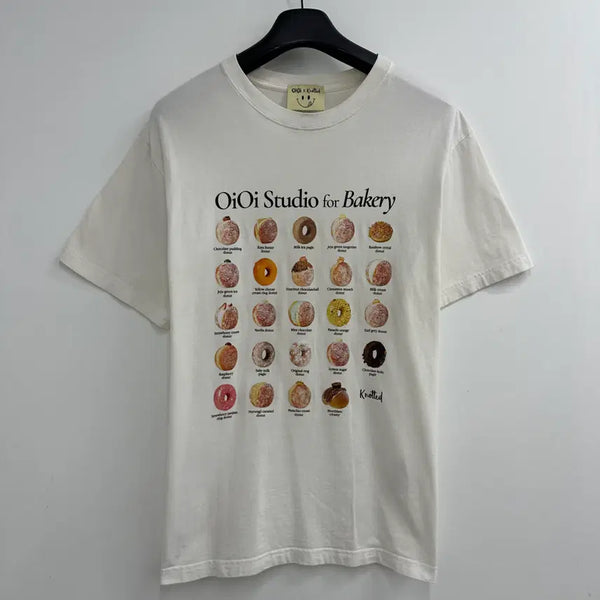 [BUNJANG] 100 OIOI x Knotted Men's Short-Sleeve T-Shirt / 100 OIOI x 노티드 남자 반팔 티셔츠