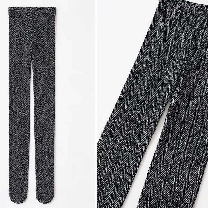 [BUNJANG] Sinangchon Zion Mélange Pattern Tights New / 신앙촌 지온멜란지 패턴 타이즈 새상품