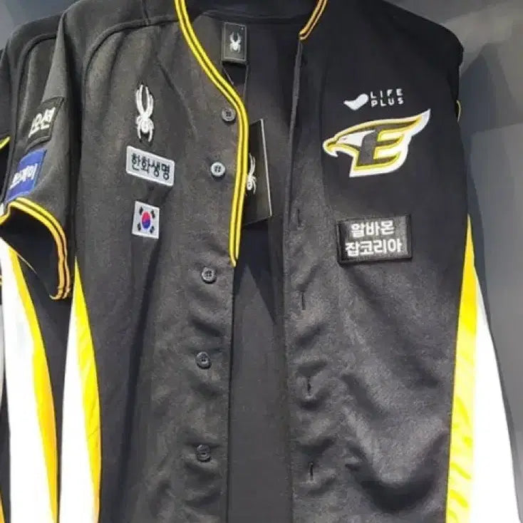 [BUNJANG] Hanwha Eagles 2024 Season Military Authentic Uniform (Black Eagles) Size 100 Choi In-ho / 한화이글스 유니폼 24시즌 밀리폼(블랙이글스) 100