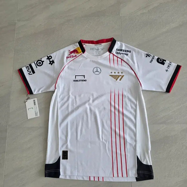 [BUNJANG] T1 Faker 2024 Worlds Limited Edition Signed Jersey L Size / T1 24 월즈 페이커 유니폼 사인