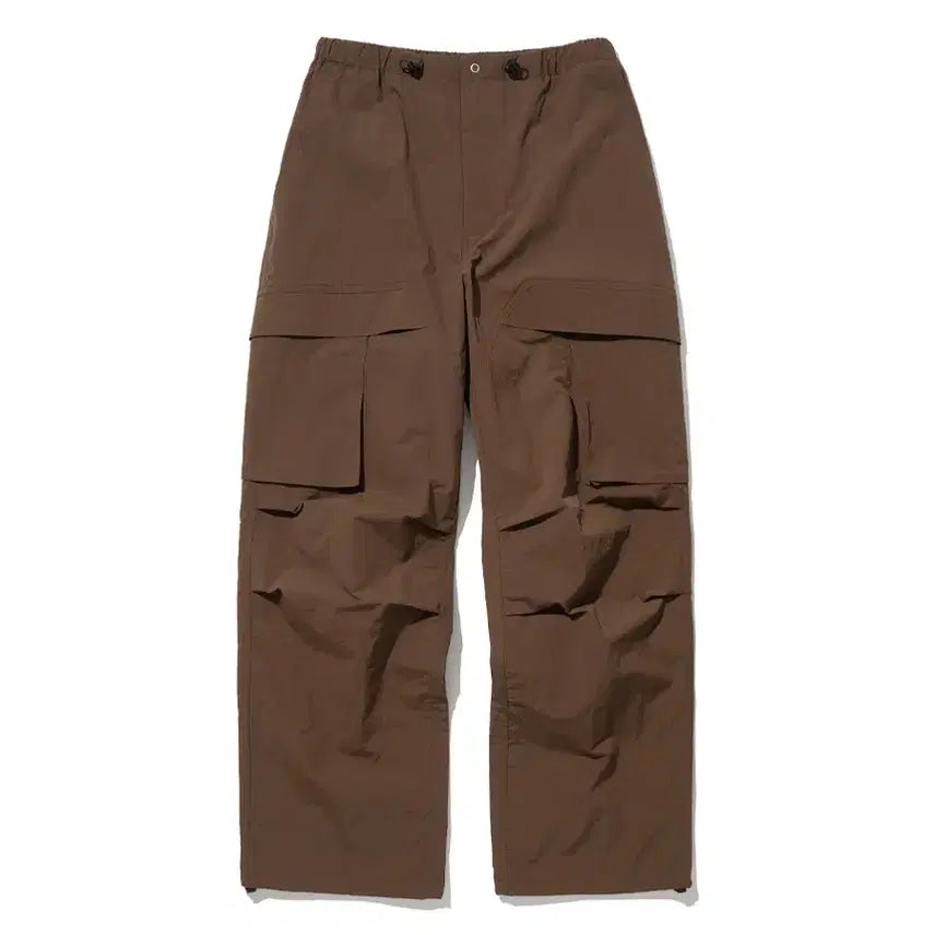 [BUNJANG] Nocle Nylon Pants (Brown) / Nocle - 나일론 팬츠 (Brown)