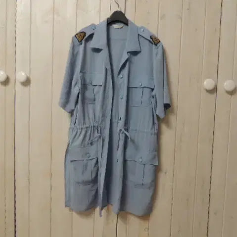 [BUNJANG] Military Short Sleeve Trench Coat / 밀리터리 반팔 트렌치