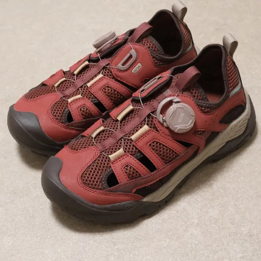 [BUNJANG] NEPA Dewey Trekking Sandals Wine 240mm / 네파 듀이 트래킹화 샌들 와인색 240mm