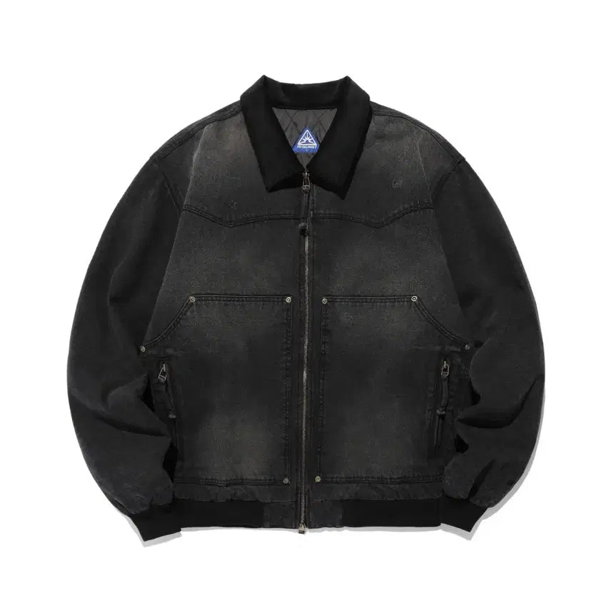[BUNJANG] Istkunst Denim Jacket Black Washed / 이스트쿤스트 데님 자켓 흑청