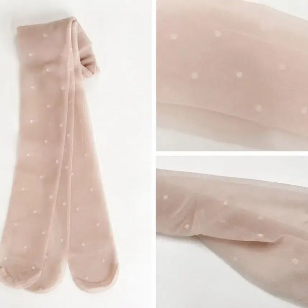 [BUNJANG] Venus Dot Pattern Nude Stockings (M-L) / 비너스 도트 패턴 누드 스타킹 M~L 새상품