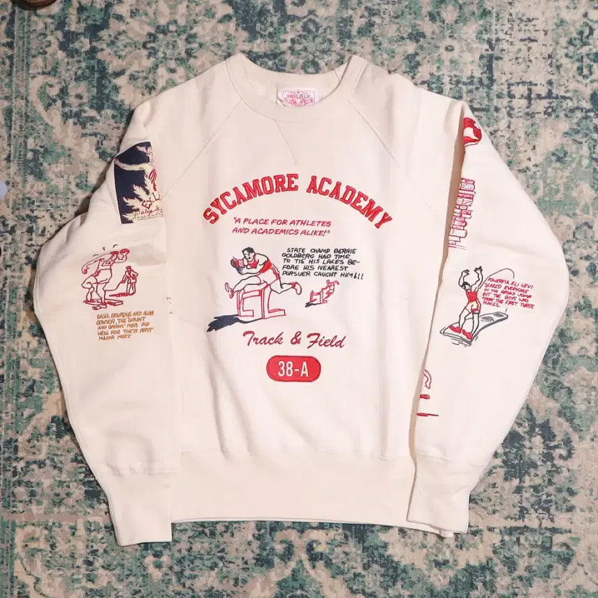 [BUNJANG] Samuel Zelig Varsity Crewneck Sweatshirt M / SAMUEL ZELIG 사무엘젤리그 바시티 크루넥 스웻셔츠 M