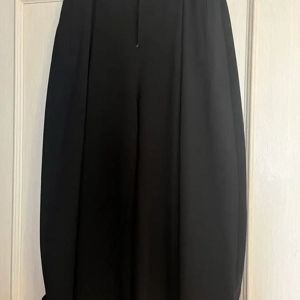 [BUNJANG] Songzio Structure Cropped Wide Pants / 송지오 스트럭처 크롭와이드팬츠
