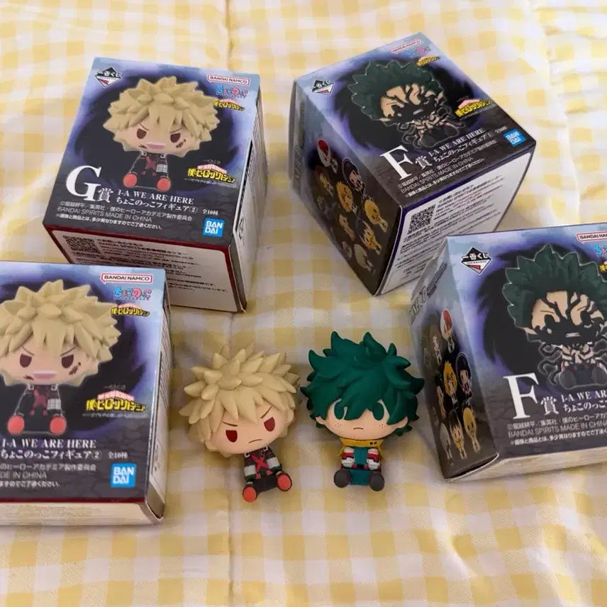 [BUNJANG] My Hero Academia Ichiban Kuji Chokonokko G & F Prize Figures / 나의 히어로 아카데미아 제일복권 쿠지 초코노코 g상 f상