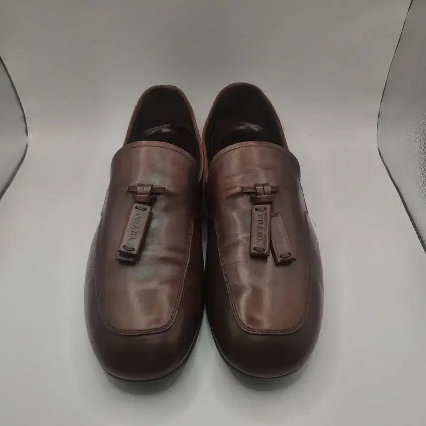 [BUNJANG] Prada Brown Togglofer Shoes UK 6 / 프라다 브라운토글로퍼 uk6