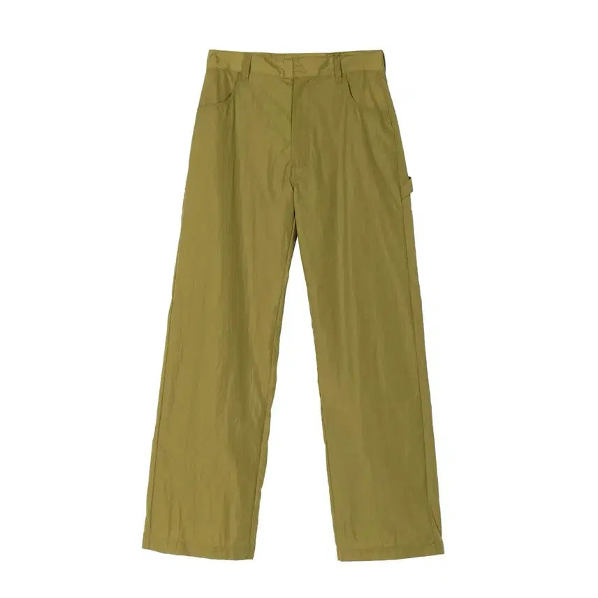 [BUNJANG] Stussy Women's Nylon Work Pant Khaki / Stussy - women nylon work pant (khaki)
