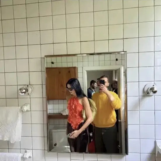 [BUNJANG] Nodress Orange Top S Size / Nodress 노드레스 오렌지 탑