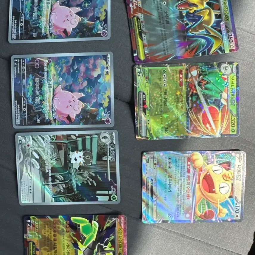 [BUNJANG] Assorted Pokémon Cards - Multiple Rare Cards Included / 포켓몬 카드 레어 카드 다수