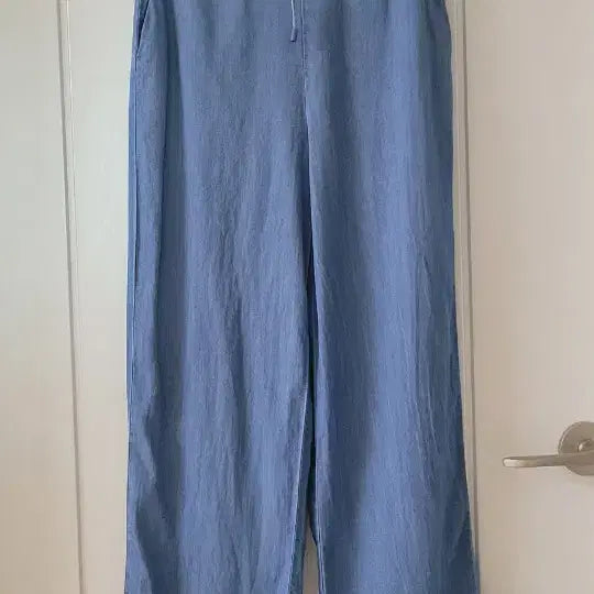 [BUNJANG] Lightweight Denim Wide Pants / 얇은 데님 와이드 팬츠