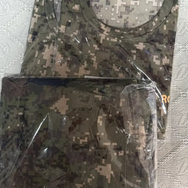 [BUNJANG] ROKA Army Digital T-Shirt Short Sleeve - Size 100 (3-Pack) / 육군 디티 로카 roka 밀리터리 반팔