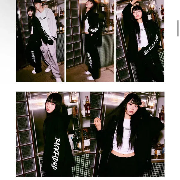 [BUNJANG] Unisex Hipster Hoodie Zip-Up / 남녀공용 힙한 후드집업