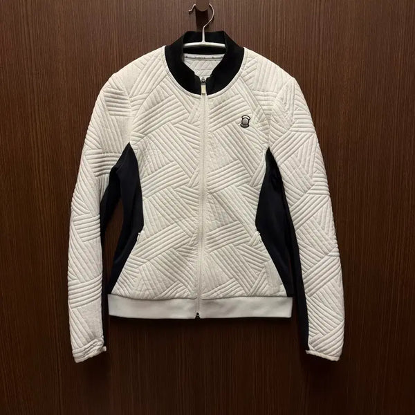 [BUNJANG] W.Angle Quilted Zip-Up Jumper / 와이드앵글 퀼팅 점퍼 집업