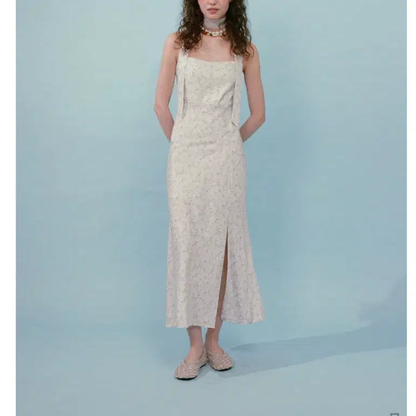 [BUNJANG] Lulu Seoul Bitter Long Dress with Scarf / [백예린 원피스]루루서울 비터 롱 드레스 (스카프 포함)