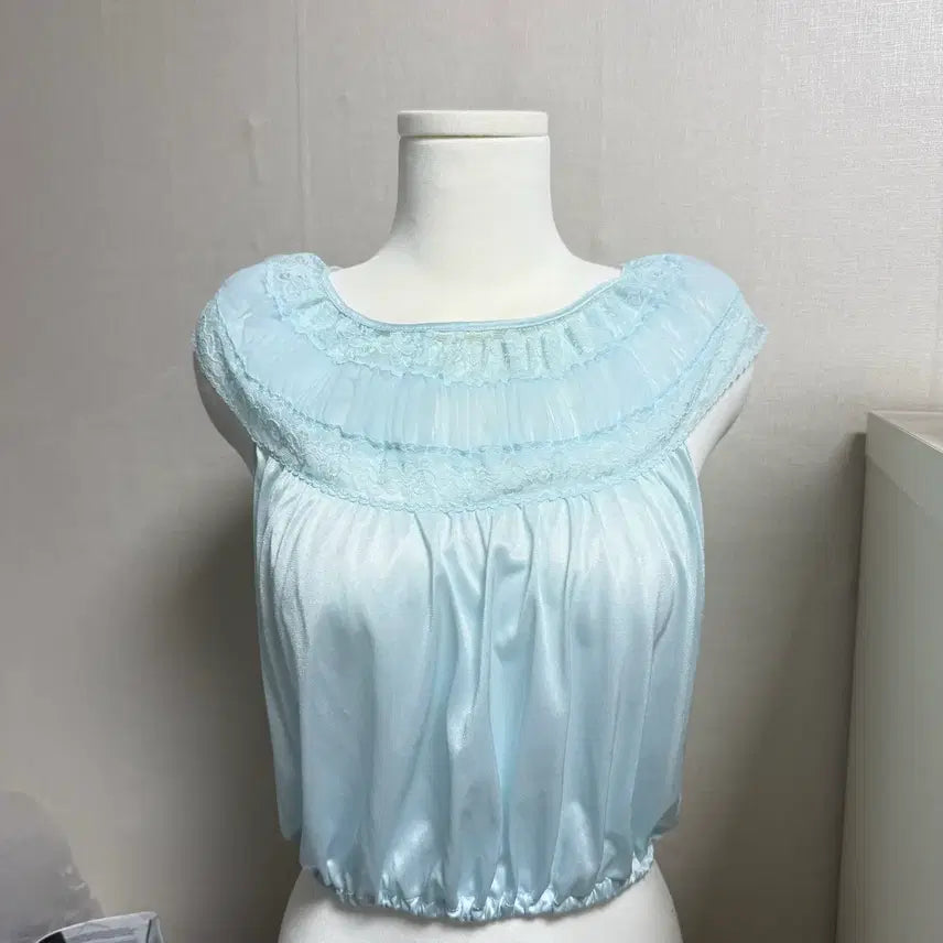 [BUNJANG] Mintcore Moni Reform Top Sora Layered Lace / (평일 할인) 민트코어 몬니 리폼탑 엔느빈티지 소라 레이어드 레이스