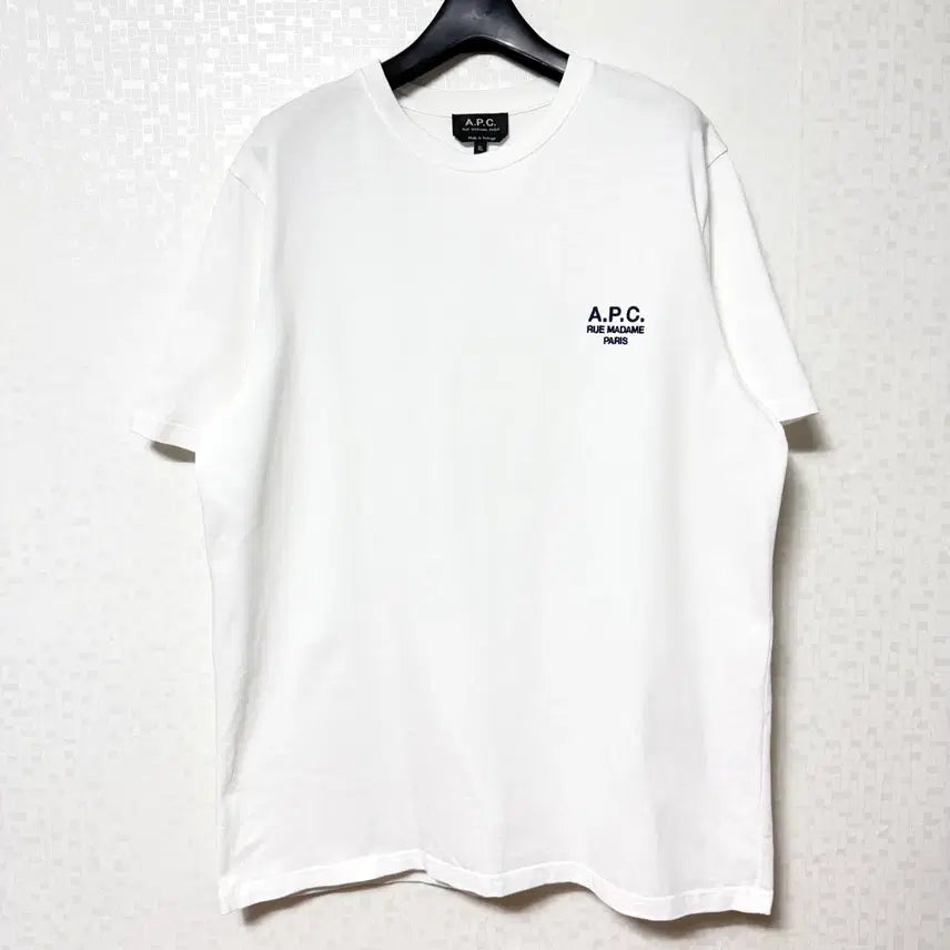[BUNJANG] A.P.C. Cotton T-Shirt White XL / [XL,105]아페쎄 반팔티 티셔츠 화이트 apc