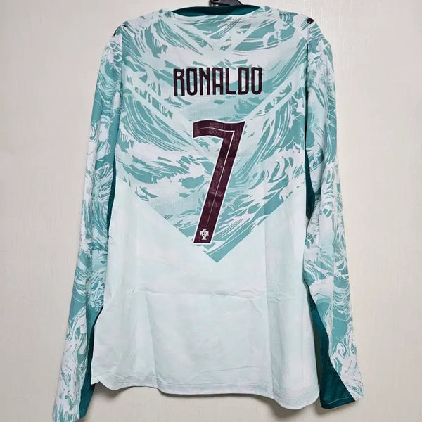 [BUNJANG] Portugal National Football Team 26-27 Ronaldo Player Issue Away Long Sleeve Jersey XL / [XL]26-27 포르투갈 지급용 호날두 프로모 어웨이 긴팔 유니폼