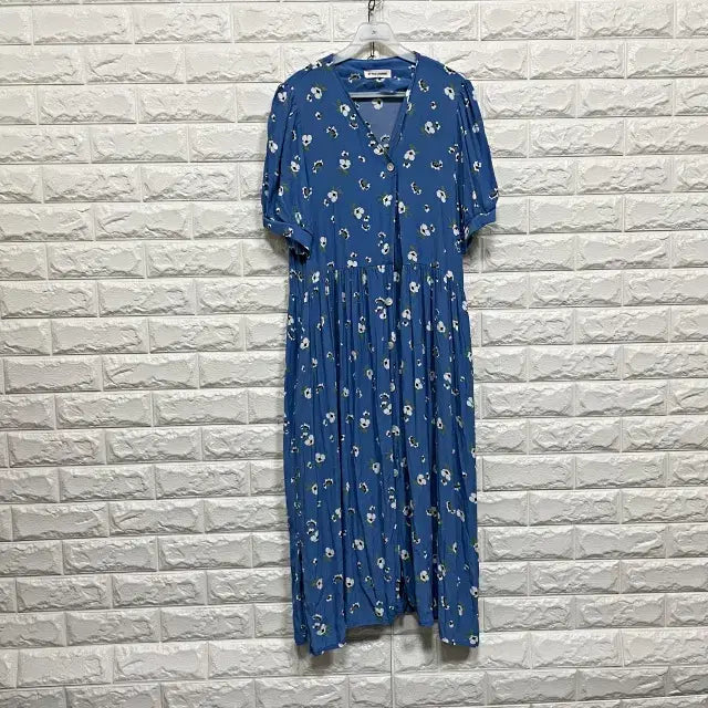[BUNJANG] Short Sleeve Maxi Dress / 2501) 반팔원피스