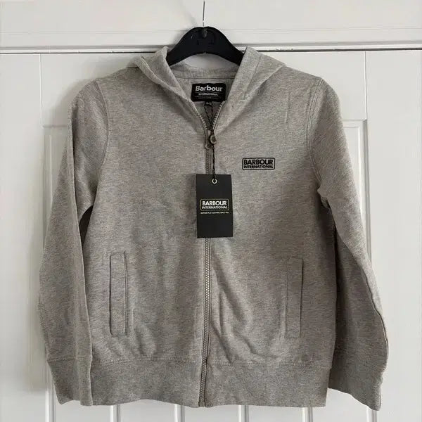 [BUNJANG] Barbour Zip Up Hooded Jacket (Size 8/9) / Barbour zip up jacket