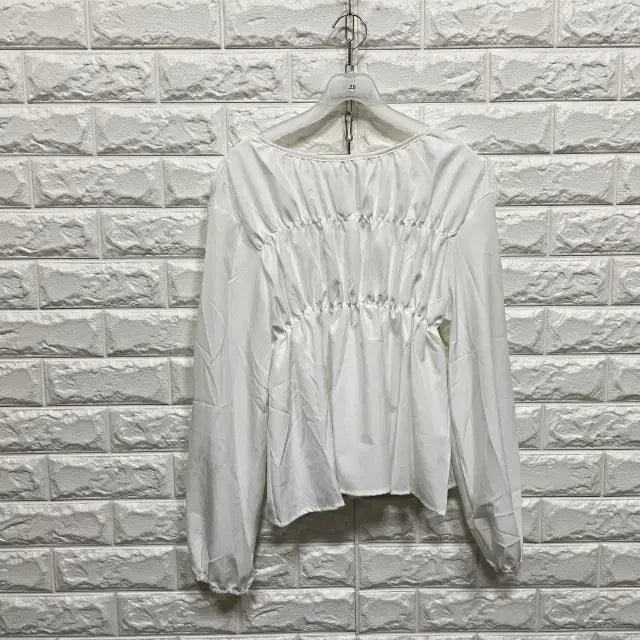 [BUNJANG] Long Sleeve Blouse / 2530) 긴팔 블라우스
