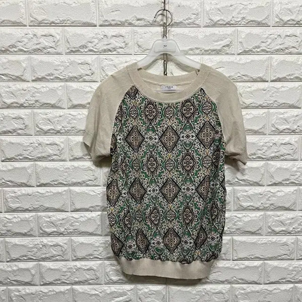 [BUNJANG] Knit T-shirt / 2531) 반팔 니트티셔츠