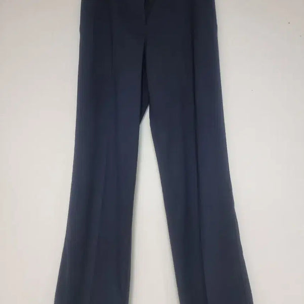 [BUNJANG] Theory Wide-Leg Slacks Navy / 띠어리 와이드 슬랙스 네이비