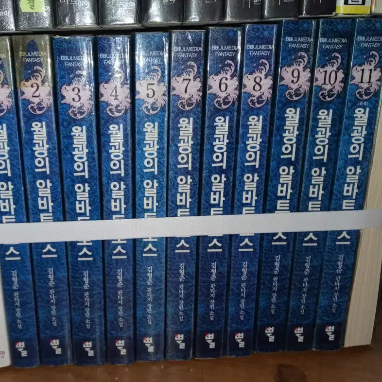 [BUNJANG] Moonlight Albatross (Fantasy Novella) Vol. 1-11 Complete Set / 월광의 알바트로스 (작은책-판타지) 1-11 완결 /상태(중)/뿔