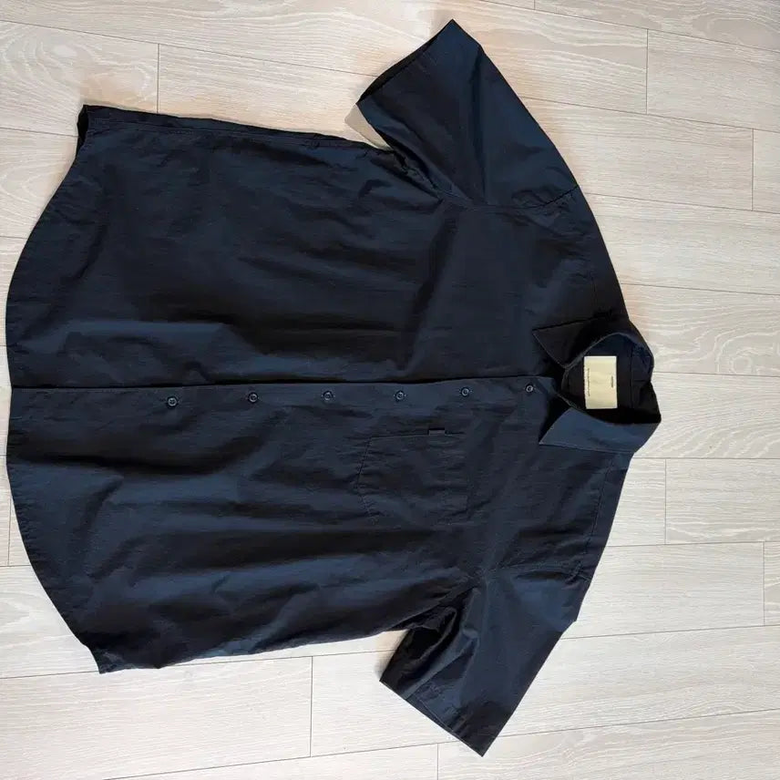 [BUNJANG] Pottery Comfort Shirt Short Sleeve Black Size 1 / 포터리 컴포트셔츠 반팔 블랙 1