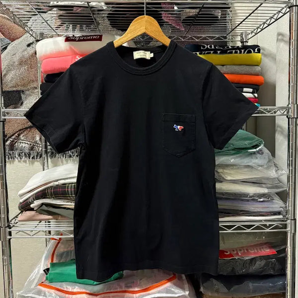 [BUNJANG] Maison Kitsuné Pocket T-Shirt / [상태굿]메종키츠네 포켓 반팔티